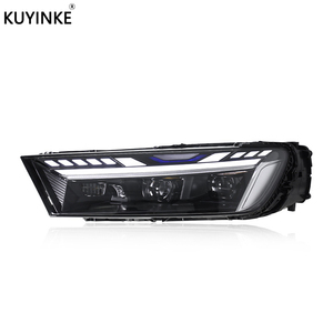 New đèn pha cho Audi Q7 16-19 nâng cấp 25 phong cách Plug and Play Đèn pha lắp ráp <span class=keywords><strong>2</strong></span> LED chiếu năng động DRL Phụ Kiện Xe Hơi - Product Image 4