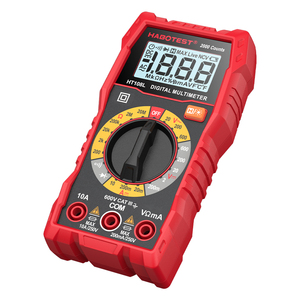 HABOTEST düşük fiyat manuel aralığı 2000 sayımları 600V gerilim AC DC TRMS çok metre cihazı voltmetre Multitester dijital multimetre - Product Image 4