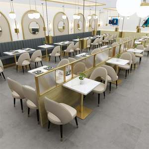 Nouveautés Horeca Furniture Mesas Y Sillas De Restaurante Mingmeng Furniture Mobilier de restaurant Table et chaises de salle à manger - Product Image 2