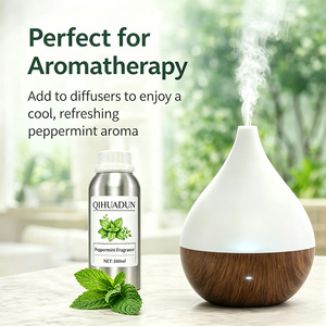 Huile parfumée <span class=keywords><strong>à</strong></span> la menthe poivrée QIHUADUN, prix d'usine, parfum longue durée pour diffuseur d'aromathérapie, savon - Product Image 2