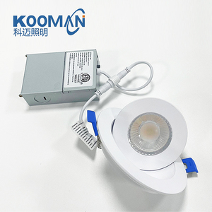 North <span class=keywords><strong>Amarica</strong></span> 4 pulgadas 5CCT cardán Led luces empotradas 360 ° + 90 ° ajustable direccional Retrofit Eyeball Can luces con Jbox - Product Image 4