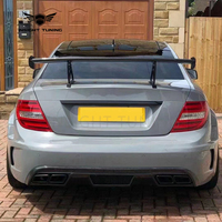 Kit carrosserie de haute qualité en fibre de résine, pare-chocs 2 portes, lifting pour Classe C W204 Coupé 2011-2013, mise à niveau style C63 AMG