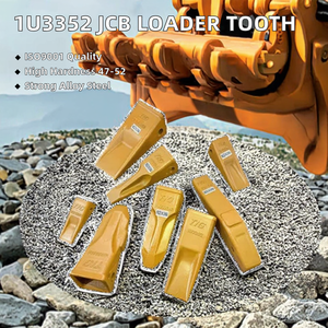 Denti per benna caricatrice frontale JCB 3CX del produttore cinese XFH, denti per retroescavatore Bofors forgiati per mini escavatore da roccia, 2 anni di garanzia - Product Image 3