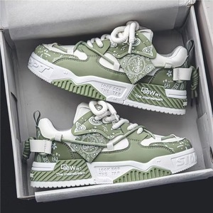 Zapatos Casuales Planos para Hombre, Ligeros, con Suela Gruesa, Diseño Moderno, Versátiles, de Malla, con Cordones, para Verano - Product Image 2