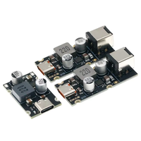 Module de charge rapide PD 65W Type-C avec PD3.1/PPS/QC3.0/SCP, carte de déclenchement DC PCB pour ordinateur portable, téléphone, batterie externe DIY