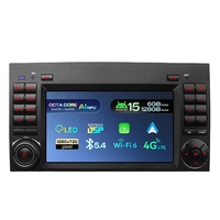 Lecteur multimédia automobile Android XTRONS 7 pouces pour Mercedes-Benz Viano/Vito/Sprinter VW Crafter Amplificateur DSP Wi-Fi 6 Bluetooth 5.4