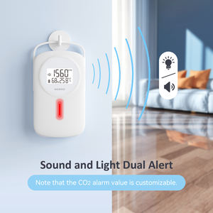 Monitor de CO2 INKBIRD IAM-<span class=keywords><strong>O2</strong></span>, Monitor de Calidad del Aire Interior, Monitor de Aplicación, Detector de Dióxido de Carbono para el Hogar, para Plantas e Invernaderos - Product Image 3
