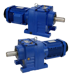 R loạt gang xoắn ốc bánh răng động cơ Worm Gear Reducer cho máy móc ODM mặt bích gắn <span class=keywords><strong>1</strong></span> HP tỷ lệ 42.29 - Product Image 6