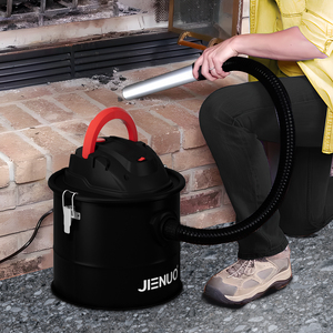 <span class=keywords><strong>Aspirateur</strong></span> à cendres portable, aspiration puissante, base à roulettes, capacité <span class=keywords><strong>de</strong></span> 15 L, réservoir en acier inoxydable pour cheminées, bois, maison, voiture - Product Image 6