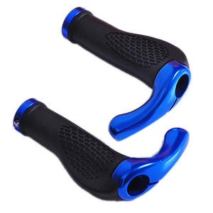 Puños de manillar en forma de cuerno de toro de 22,2 mm de TPR antideslizantes para bicicletas de montaña - Product Image 4