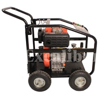Vente chaude pratique roue Durable essence Diesel essence moteur voiture rondelles pompe Machine haute pression laveuse