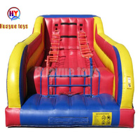 Jeu de sport gonflable d'escalade gonflable de haute qualité