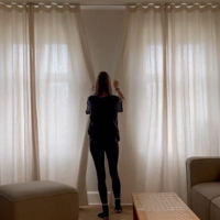Rideaux en tulle translucide plissés et brodés, modernes et simples, pour chambre et bureau, avec un design d'ambiance