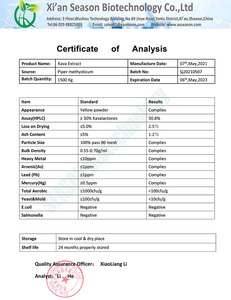 Venta caliente suplementos naturales <span class=keywords><strong>Kave</strong></span> Kava extracto en polvo - Product Image 6