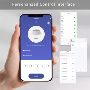 2025 en çok satan çevre dostu mikroçip köpek & kedi maması dağıtıcı akıllı otomatik evcil hayvan besleyici uzaktan kumanda App kontrollü Wifi - Product Image 4