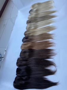 <span class=keywords><strong>Peluca</strong></span> de Cabello Remy Brasileño con Base de Encaje Completo, Cabello de Alta Calidad al por Mayor, Largo, 130% de Densidad, para Pacientes con Alopecia - Product Image 5