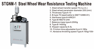 High-Precision Steel Wheel <span class=keywords><strong>Wear</strong></span> Resistance <span class=keywords><strong>Testing</strong></span> <span class=keywords><strong>Machine</strong></span> para avaliação da durabilidade do material em engenharia civil Labs - Product Image 2