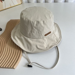 Chapeaux seau pliables de créateur pour femmes, été, vente en gros, <span class=keywords><strong>chapeau</strong></span> seau imperméable à séchage rapide, <span class=keywords><strong>chapeau</strong></span> seau <span class=keywords><strong>anti</strong></span> <span class=keywords><strong>uv</strong></span> original avec ficelle - Product Image 4