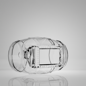 Bouteilles en verre super flint de 200 ml, forme unique, très vendues, avec bouchon en liège pour whisky, brandy, <span class=keywords><strong>gin</strong></span> - Product Image 4