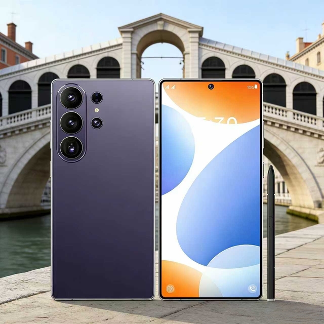 S26 Ultra 7.7inch 108MP Deca Core 22GB+2TB 5G Android 15 Smartphone Global Unlocked Dual SIM