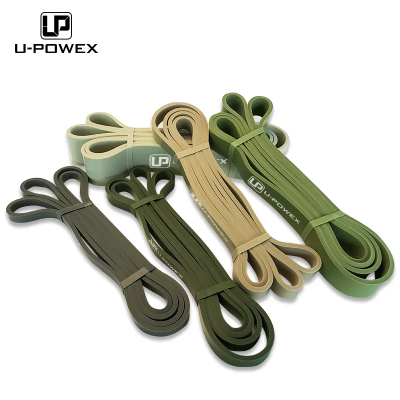 Upowex Oefening Pull Up Assist Band Set Power Resistance Bands Voor Workout Gym En Stretch