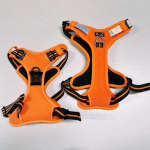 Üretici yansıtıcı yumuşak örgü köpek koşum yürümek kolay yastıklı köpek göğüs yelek hiçbir çekme yavru köpek koşum - Product Image 6