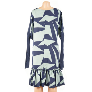 فساتين رسمية نسائية زرقاء ملكية بمقاسات كبيرة للربيع، مقاسات 5XL و6XL و7XL أو 8XL، فساتين هاواي أنيقة للربيع - Product Image 4