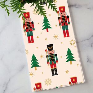 Toalla de té de Navidad de cocina Animal Print Impresión digital Toalla desechable hipoalergénica - Product Image 3