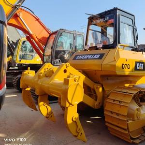 Bulldozer de segunda mano de alta potencia CATD7G CATD7 Bulldozer usado maquinaria de movimiento de tierras - Product Image 2