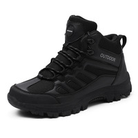 Nouvelles bottes tactiques pour hommes Chaussures de randonnée extérieures antidérapantes Bottes résistantes à l'usure de grande taille