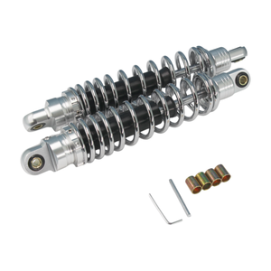 Suspension arrière de moto, corps argenté, ressort noir, 330 mm, pour Mini Trail <span class=keywords><strong>DAX</strong></span> Monkey - Product Image 6