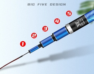 <span class=keywords><strong>Canne</strong></span> à pêche télescopique en fibre de carbone de haute qualité, ultra-légère, 3,6-10 m, 19 Tuned 6H, pour la pêche à la carpe et aux gros poissons (vente en gros) - Product Image 3