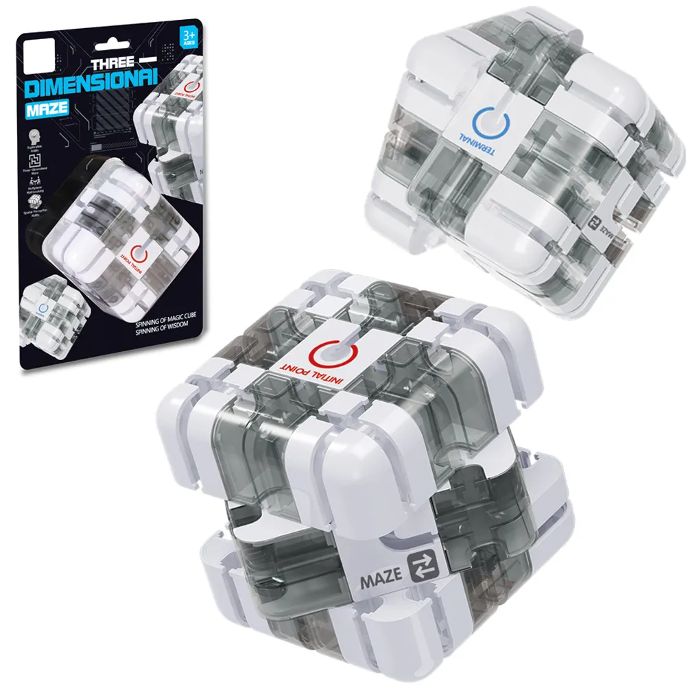 Nouveaux produits Puzzle Jeu 3x3 Cerveau Jouet pour Enfants 3D Magique Sagesse Labyrinthe Cube Fidget Jouets Nouveauté Track Ball juguetes para los ninos