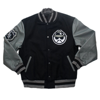 Blouson universitaire unisexe décontracté coupe ample printemps personnalisable avec logo écologique respirant coupe-vent style décontracté élégant col rabattable