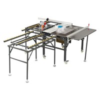 Scie à table multifonctionnelle sans poussière pour la découpe et le scellement de lettres, scie à bois avec table de poussée