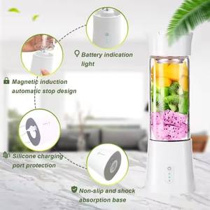 Vaso Mezclador de Smoothies Personalizado de Fábrica al por Mayor, Inalámbrico, Portátil, con USB, Material para Camping, Mini Licuadora - Product Image 2