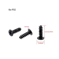Vis pour console PS4 PS5, vis pour coque extérieure de manette sans fil, vis cruciforme pour la réparation de la console Playstation 5