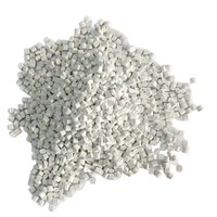Gránulos Blancos de PC+ABS Brillantes, Resina de Aleación de Alto Impacto para Electrodomésticos Inteligentes y Carcasas de Dispositivos Médicos