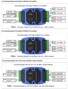 MÓDULO DE COMUNICACIÓN INTELIGENTE DE HART A MODBUS RS485 A 232 CONVERTIDOR HART, 1/2" - Product Image 4