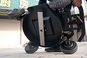 Tondeuse robotisée AI avec recharge automatique, GPS, LiDAR, 490 mm, télécommande, autopropulsée, à roues, pour le désherbage du jardin, tondeuse robot R3 - Product Image 4
