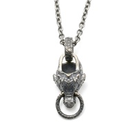 Pendentif en argent 925 avec tête de vache pour homme, collier mixte, offre spéciale, nouvelle collection