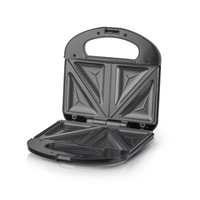 Machine à petit-déjeuner multifonction antiadhésive : Grille-sandwich, gaufrier et presse à panini pour la maison, le bureau et les repas rapides