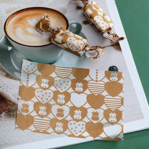 Papier ciré Emballages alimentaires Papier sulfurisé antiadhésif en silicone pour huile Emballages de <span class=keywords><strong>nougat</strong></span> Emballages de bonbons pour collations - Product Image 4