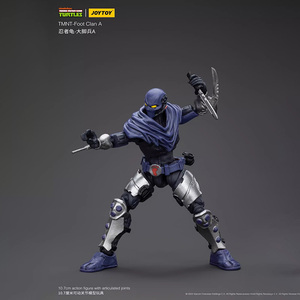 JOYTOY TMNT-Foot Clan B 1/18 Action Figure Modellino Articolato da Collezione Statuetta Miniatura Personaggio con Accessori e Base Espositiva - Product Image 6