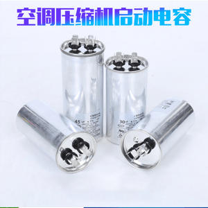 Condensateurs de démarrage pour climatiseur CBB65 fournis par le fabricant (35uf 50uf 60uf 450V) universels pour unités extérieures, compresseurs, métal - Product Image 4