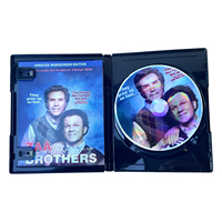 Sacs Mylar holographiques anti-odeur découpés sur mesure en forme de cercle de dessin animé, forme unique, 8ème édition, 3,5g, pour bonbons gélifiés, avec étui CD/DVD