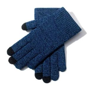 SHANSHI SENSES Men and Womens Wrist-Length Cotton/Spandex Winter Knitted <strong>Touchscreen</strong> Compatible Outdoor Use Hand Warm <strong>Gloves</strong> - Product Image 4