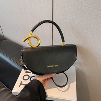 Vente flash 2026 Nouveauté Sac à bandoulière unique minimaliste, Sac à bandoulière tendance de couleur bonbon texturé pour femmes pour les trajets quotidiens