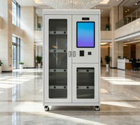 Gabinete de Inventario Inteligente Profesional con Autenticación Biométrica y Sistema de Pesaje Integrado para una Gestión Inteligente