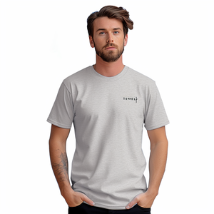 T-shirt pour homme de haute qualité, impression personnalisée, <span class=keywords><strong>super</strong></span> doux, 50% polyester, 25% coton, 25% rayonne, t-shirt unisexe tri-mélange pour homme - Product Image 4